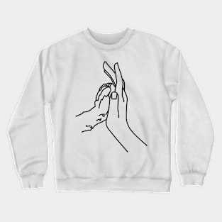 Dog- Man's best friend Crewneck Sweatshirt